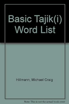 Hardcover Basic Tajik(i) Word List Book