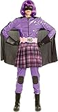 Paper Magic Women's Kick Ass Deluxe Hit Girl Costume,Purple,Medium