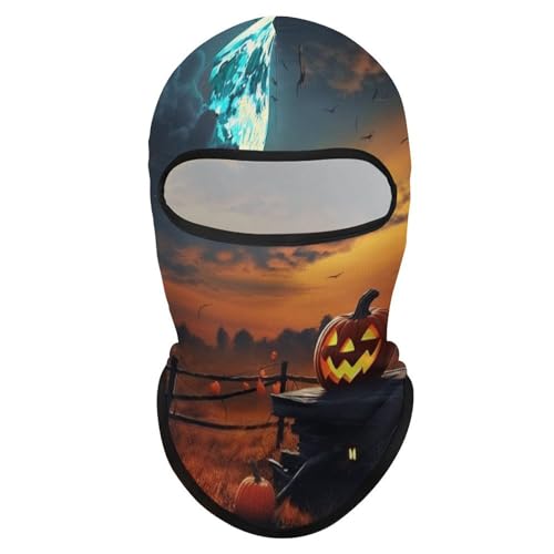 Pasamontaña para hombre y mujer, máscara facial para esquí y Halloween, cubre cara y cabeza resistente al viento miniatura 1