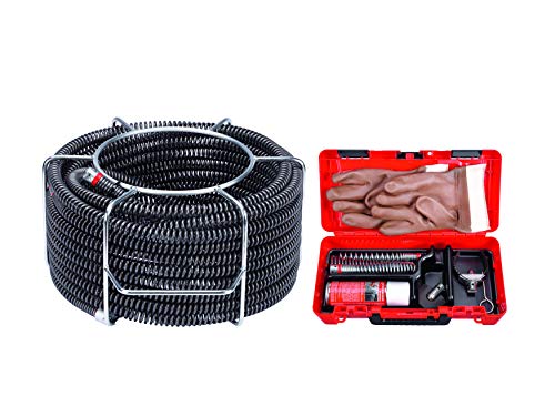 Rothenberger 72955 R600 Spiral Cable and Tool Set, 16mm
