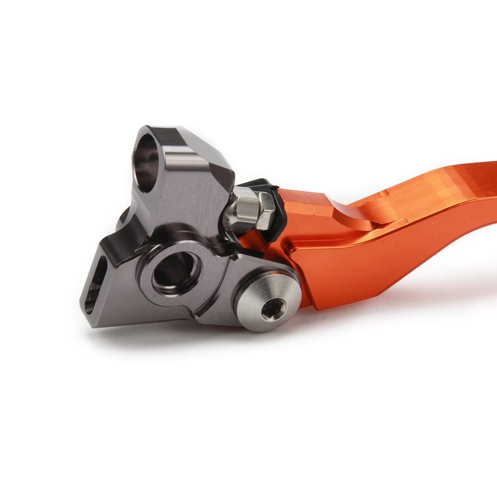 Leviers Frein Embrayage CNC Pour SX EXC XCW SXF XCF 125-505 2009-2013 - Orange