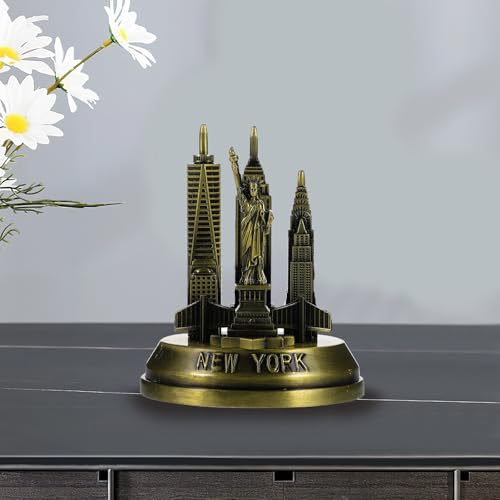 Modelo de edificio de York para decorar librerías y espacios creativos retro 6