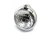 Produktbild Alchemy Parts 1 X Custom Chrom Rund Metall Classic Scheinwerfer 12v/35w Hi Abblendlicht für Motorrad Bobber