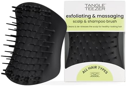 Tangle Teezer - Escova de esfoliação e limpeza do couro cabeludo ...