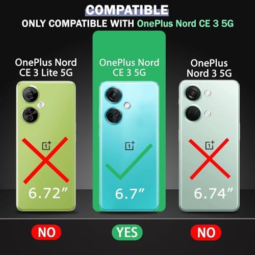 Image of KC Back Cover for Oneplus Nord CE 3 5G, Round Bow Mirror Electroplated Soft Silicone Camera Protection Case - Pink