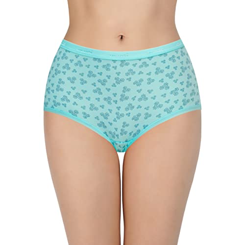 Image of Amante Printed Cotton Full Brief Panty Pack(Pack of 3)