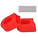 Crank Arm Protectors Crankset Shell Case Crank Arms Boots for Parts (Red)