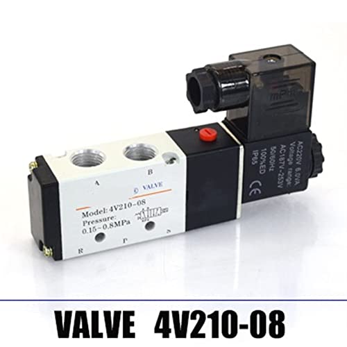 Électrovanne pneumatique 4V210-08 DC24V 5 voies 2 positions - 3