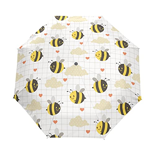 Parapluie pliant automatique coupe-vent et anti-UV pour voyage