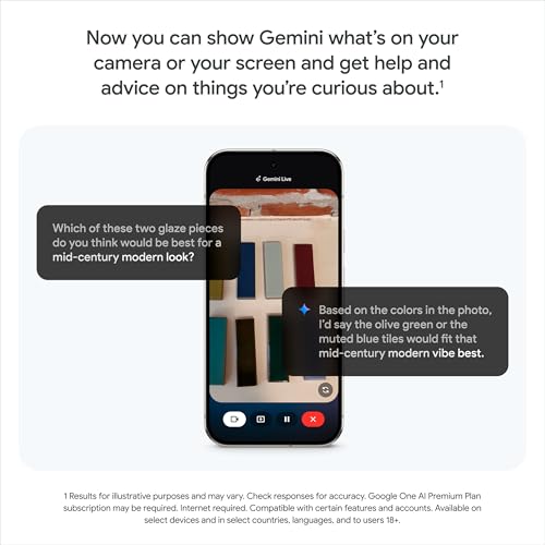 Image of Google Pixel 9 Pro XL - Unlocked Android Smartphone with Gemini, Triple Rear Camera System, 24-Hour Battery, and 6.8 inch Super Actua Display - Hazel - 128 GB