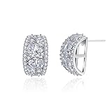 Pendientes con placa de oro para mujer, regalo de cumpleaños, de Beydodo, regalo de boda, pendientes de circonio, Cristal, Crystal,