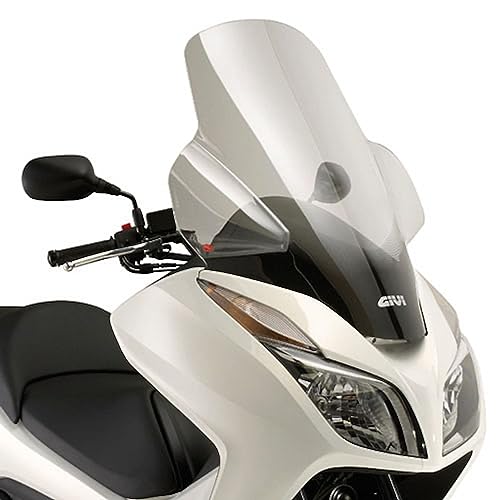  givi d1123st paravento trasparente compatibile con honda forza 300 abs 2013 2014 2015 2016 2017 mototopgun