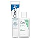 CeraVe Reparatur-Augencreme für Taschen und Augen mit Hyaluronsäure und Niacinamid, 15 ml + Travel Size Reinigungsschaum, 20 ml