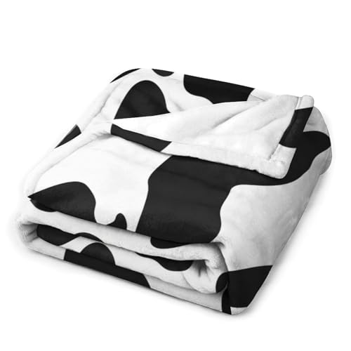 Couverture pour canapé et salon confortable imprimé vache - 4