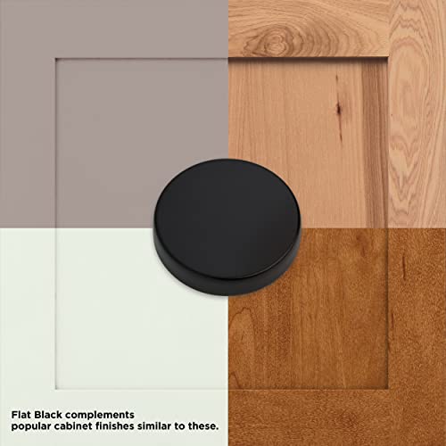 Franklin Brass 4 in. (102 mm) Matte Black Cabinet Drawer Pull with Backplate (5-Pack), 4" (102mm) - Image 3
