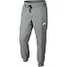 Nike Mens AW77 Cuffed Fleece Sweatpants Dark Grey/White 598871-063 Size 2X-Large