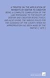A Treatise on the Application of Payments by Debtor to Creditor