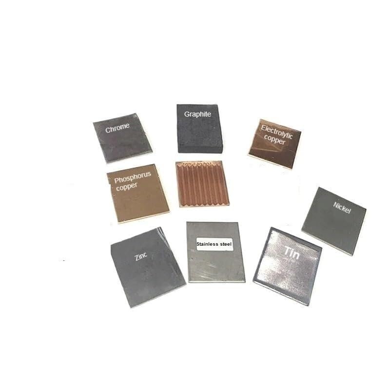 Piastra anodica galvanica for celle Hall 70x60x3mm -1pz(Nickel)