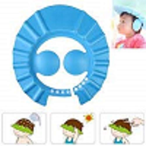 HDR MALL Baby 's Adjustable Leaves Shape Safe Soft Bathing Shower Cap 1