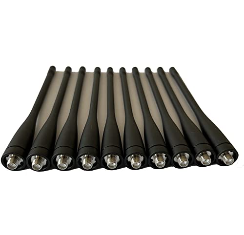 10 Pcs Kra-27 Uhf Whip Antenna 400-470Mhz For Kenwood Two-Way Radio Tk3310 Tk3107 Tk3140 Tk3160 Tk3170 Tk3180 Tk5310 Tk5320 Tk372 Tk380 Nx300 Nx320 Tk-3312 Tk3307 Tk3207 6 Inch #TOP1