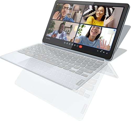 Image of Lenovo - IdeaPad Duet 3 Chromebook - 11.0 inch (2000x1200) Touch 2-in-1 Tablet - Snapdragon 7cG2-4G RAM - 128G eMMC - with Keyboard - Misty Blue