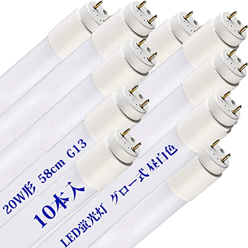 20^ LED u 20` LED 58cm O[Hsv d9W Px Ɩ {ݏƖ X܏Ɩ G13u580mm LEDƖ 20W` ǌu (F 10{)