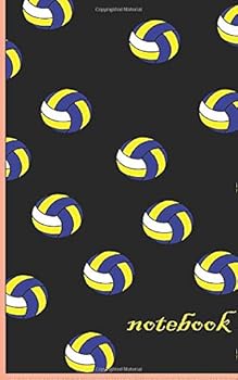 Paperback Volleyball Journal Notebook : Sport Notebook: Sport Notebook, Journal, Diary (110 Pages, Lined, 6 x 9) Book