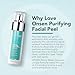 Onsen Exfoliating Peeling Gel - Daily Gentle Face Exfoliator, Dark Spot Remover, Organic Facial Peel for Sensitive Skin, Natural Whitening Peeling Gel for Women, 1.7 fl oz/50 ml