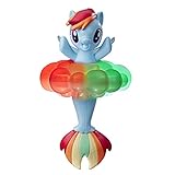 My Little Pony Toy Rainbow Lights Rainbow Dash -- Floating Water-Play Seapony Figure with Lights,...