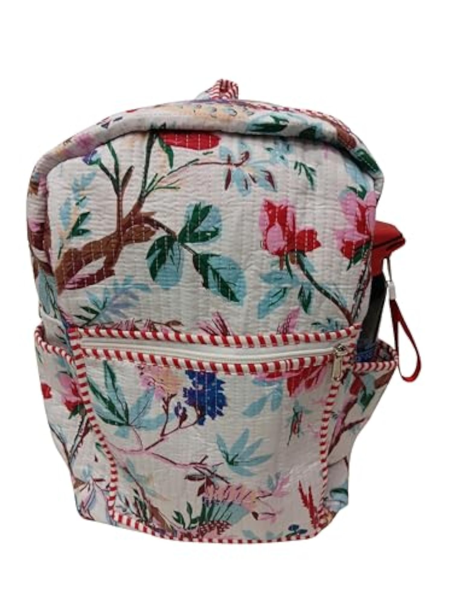 Cotton Quilted Unisex Backpack