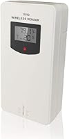 Vista 3 de SMARTRO Sensor remoto inalámbrico de reemplazo de termómetro para interior y exterior para SC92