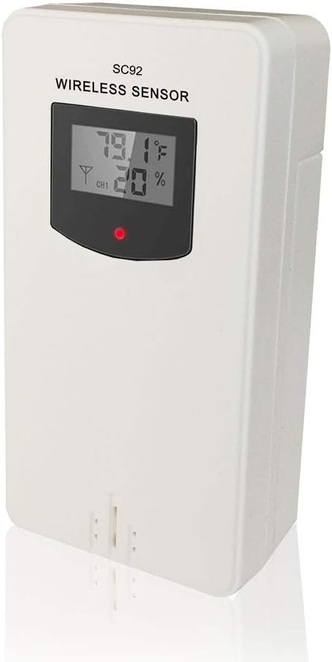 SMARTRO Wireless Remote Sensor Outdoor Thermometer Replacement for SC92