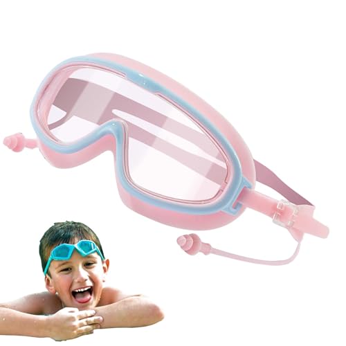 Duroecsain Gafas de natación niños, niños googles nadando - No hay fugas de gafas de natación anti-fog de natación impermeable - Gafas de sol de piscina de la piscina de los rayos UV accesorios