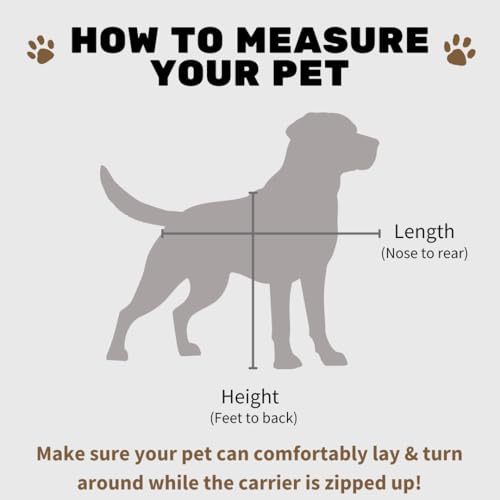 SturdiBag Pro 2.0 Pet Travel Carrier with Flexible Height for Cats and Dogs | Soft Sided Pet Carrier Bag with Safety Clips and Seatbelt Straps for Airplane or Car Travel | Large, Black (Black, Large) - Image 5