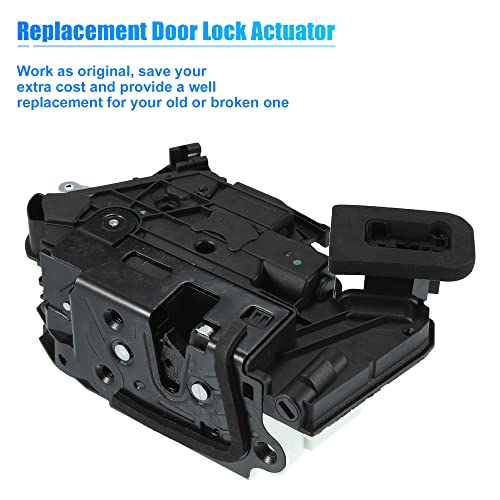 Image of X AUTOHAUX Front Right Side Door Lock Actuator Motor for Volkswagen Jetta Beetle Passat Golf 2011-2017 5K1837016E 6RD837016A