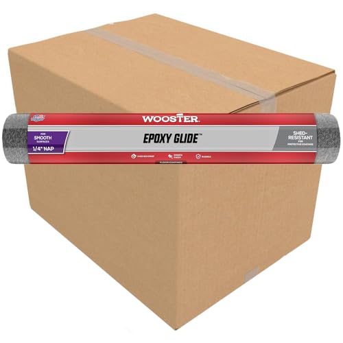 Wooster Brush R232-18 1/4-Inch Nap Epoxy Glide Roller Cover, 18-Inch