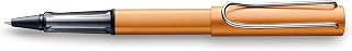 Lamy 1233456 AL-star Rollerball Pen Special Edition 327 - Aluminium Rollerball Pen in Bronze with Transparent Grip and Chrome-Plated Metal Clip - Line Width M