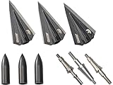 Bear Archery RazorHead VWS Single Bevel Kit BT175SB