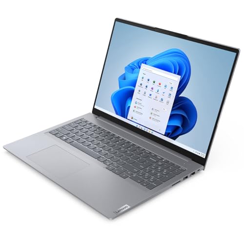 Image of Lenovo ThinkBook 16 G6 IRL 16 inch WUXGA 1920 x 1200 Touchscreen Notebook Intel Core i5 13th Gen i5-1335U 16GB RAM 512GB SSD Artic Gray
