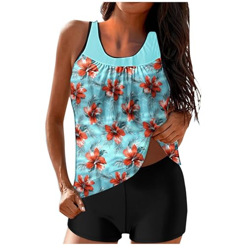Ensemble bikini élégant bleu ciel coupe premium pour vacances et détente