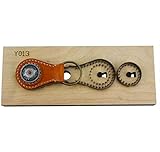 CHENGYIDA Japan Steel Die Cut Punch Key Ring fob Holder Cutting Mold Cutting Tools Wood Dies for Leather Cutter for DIY Leather Crafts