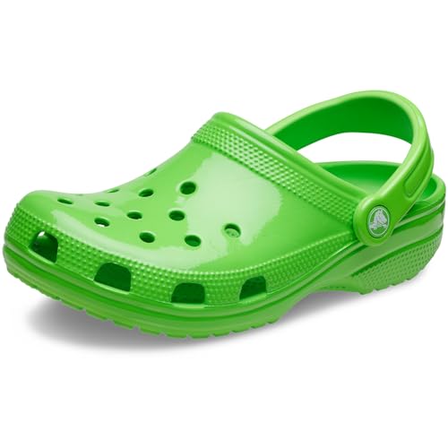 Crocs 209683-3WA-M11 Classic Neon HL Clog GrSl Green Slime