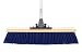 FlexSweep Unbreakable Commercial Push Broom 24" Extra Coarse STREET SWEEPER