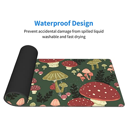 Tapis de souris de jeu grand format 80x30 cm caoutchouc antidérapant - 5