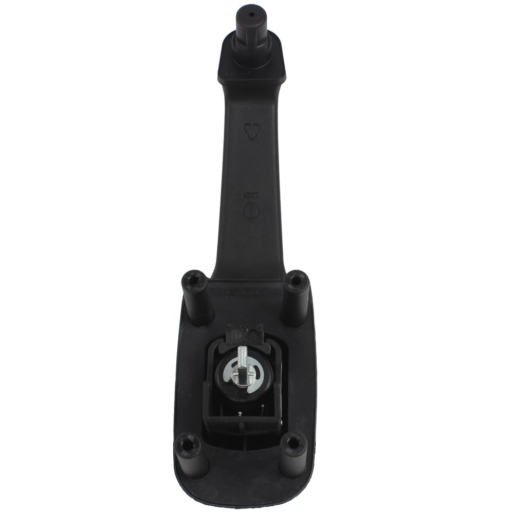 Zadi Serrure de porte extérieure pour caravane, camping-car, poignée - Noir