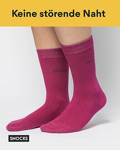 Snocks Herensokken (4 Paar) GOTS Katoen Naadloos Sokken Heren - Afbeelding 7