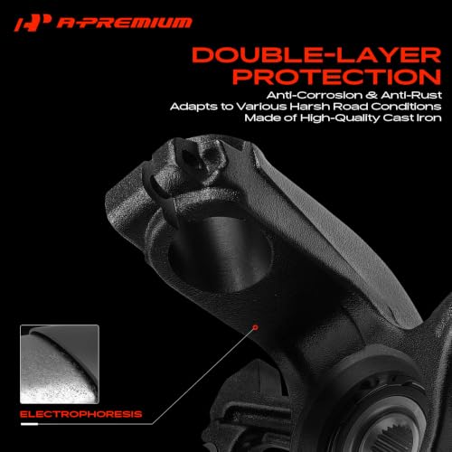 A-Premium Front Left Steering Knuckle & Wheel Bearing Hub Assembly by A-premium - Used condition - Image 4