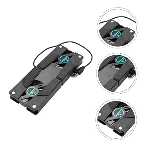 CAXUSD 2pcs Usb Laptop Cooling Pad Dual Fans Notebook Cooler Laptop Stand Ventilated Support Computer Cooling Fan - Image 2