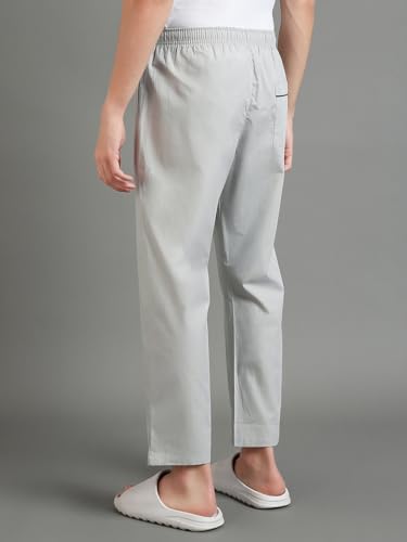 Image of Bewakoof Men's All Over Printed Regular Fit Cotton Pyjamas