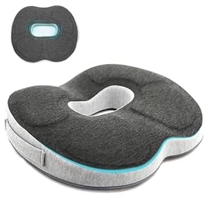 Auoketuo Orthopädisches Donut-Sitzkissen